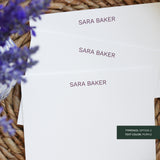 Personalized Stationery - Set of 50