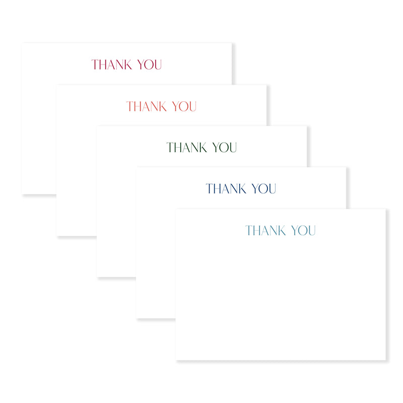 Thank You Card Set